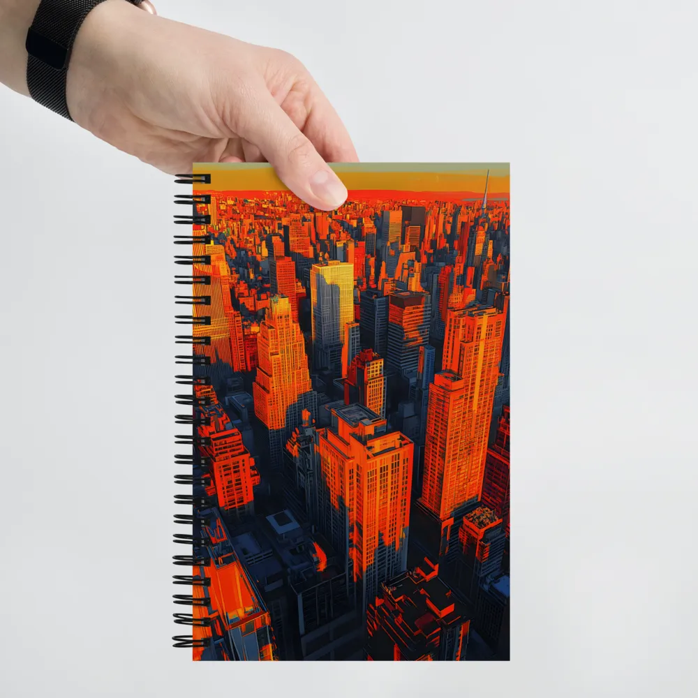 Urban Glow 
 Spiral Notebook | 140 pages