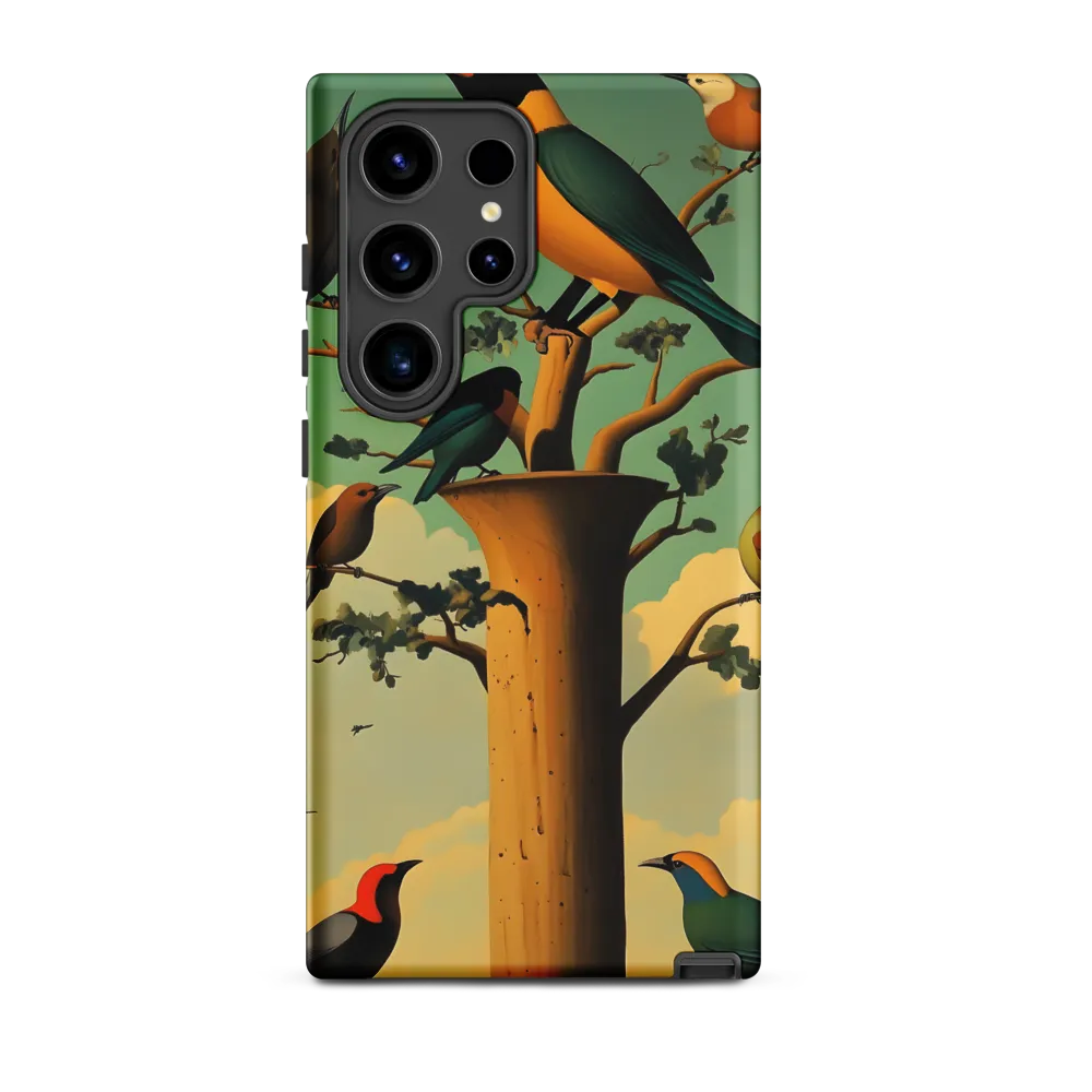 Surreal Birds on Tree | Phone Case