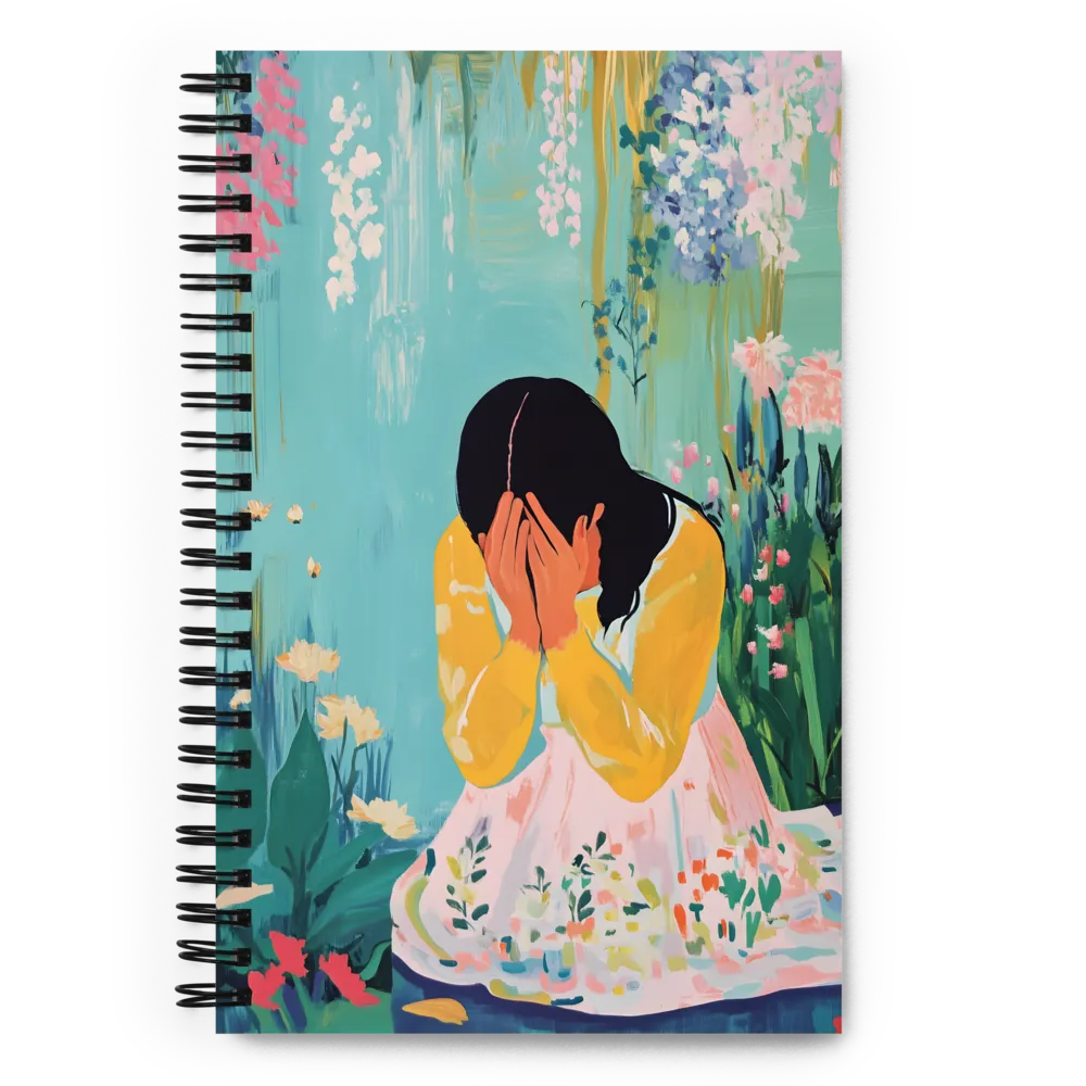 Hidden in the Garden 
 Spiral Notebook | 140 pages
