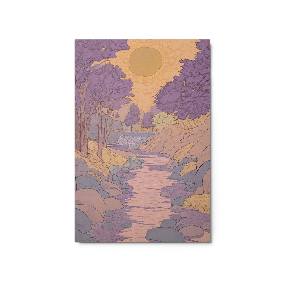 Whispers of a Lavender Stream | Art Print