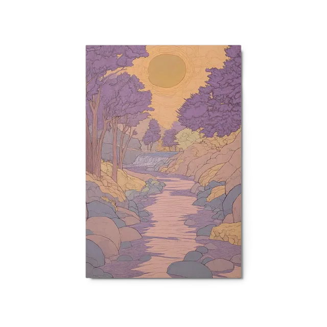Whispers of a Lavender Stream | Art Print