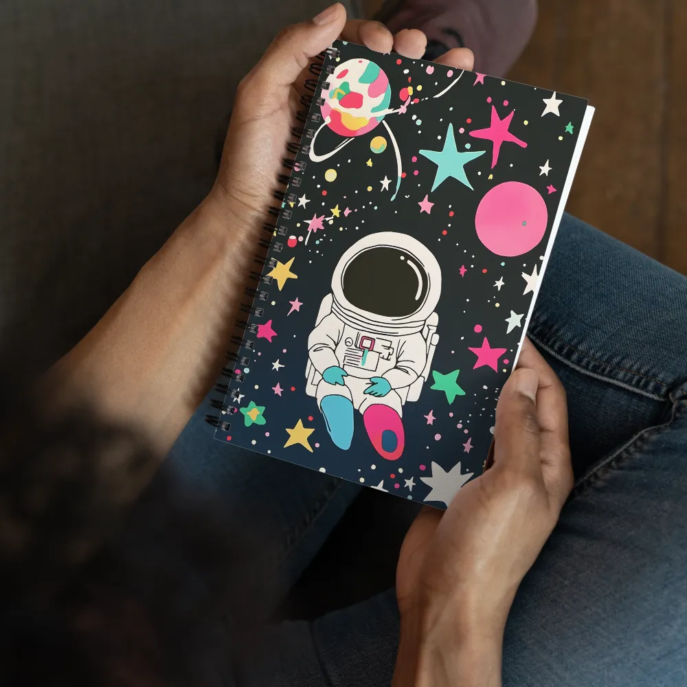 Cosmic Float 
 Spiral Notebook | 140 pages