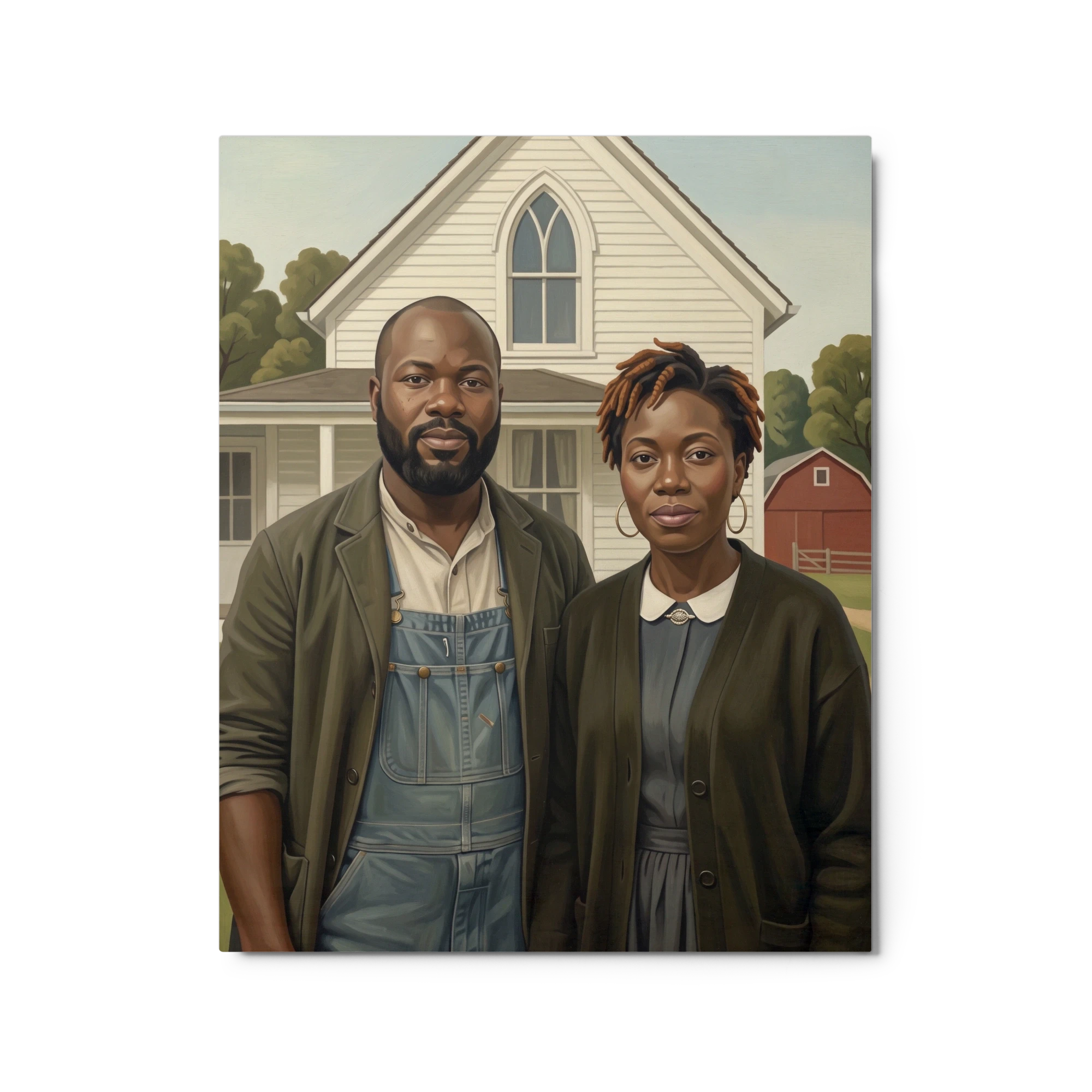 Family Portrait — American Gothic