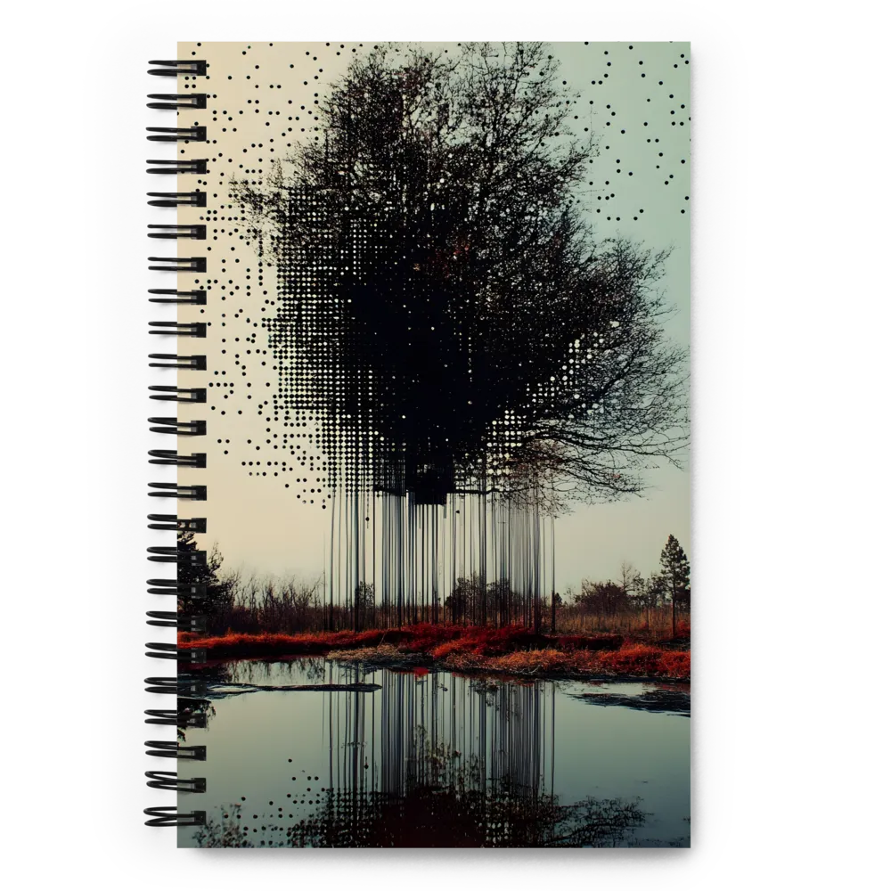 Digital Nature Reflection 
 Spiral Notebook | 140 pages