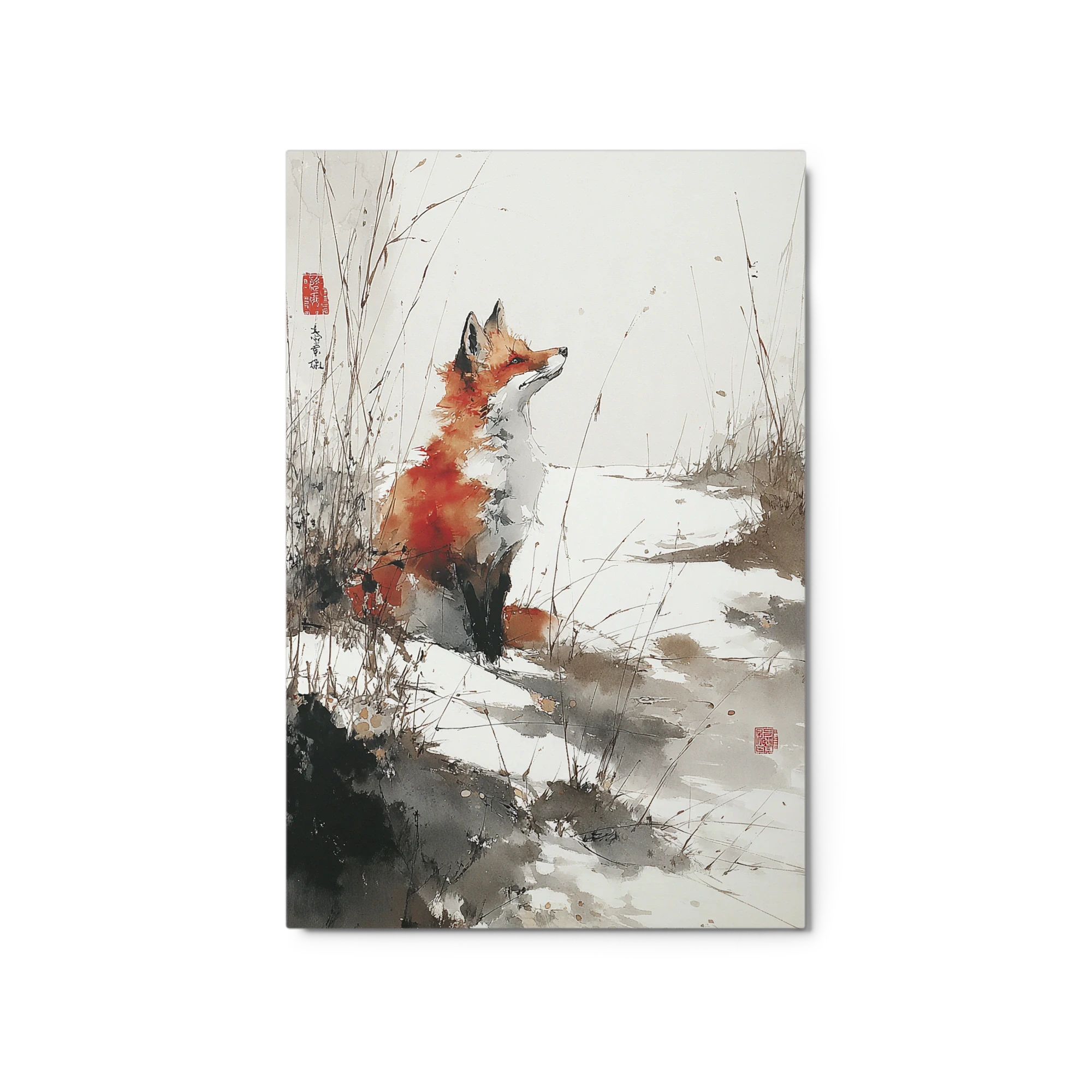 Red Fox in Snow