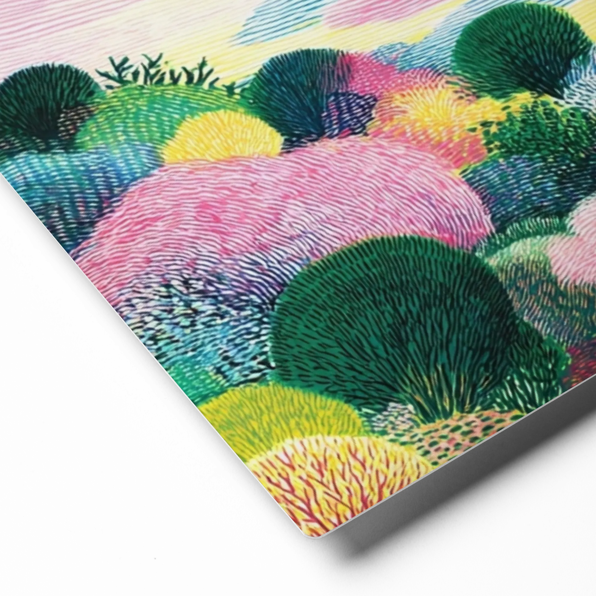 Sun Over Pastel Hills | Art Print