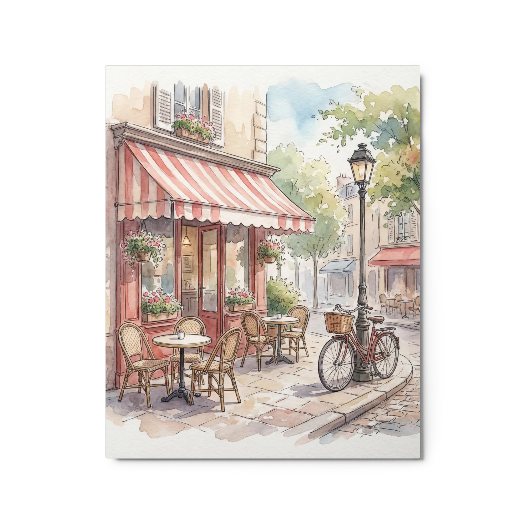 Parisian Cafe Morning