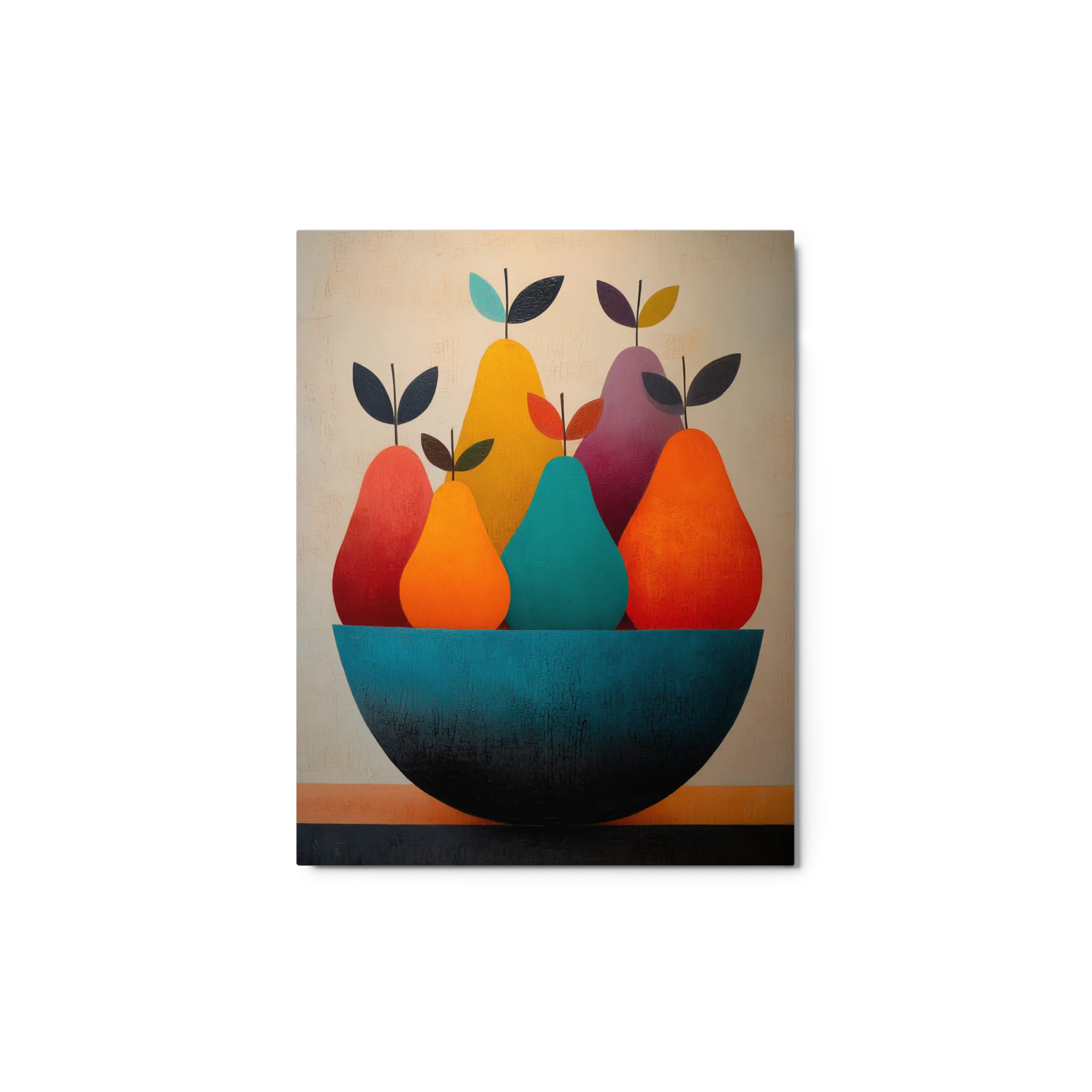 Bowl of Stylized Pears