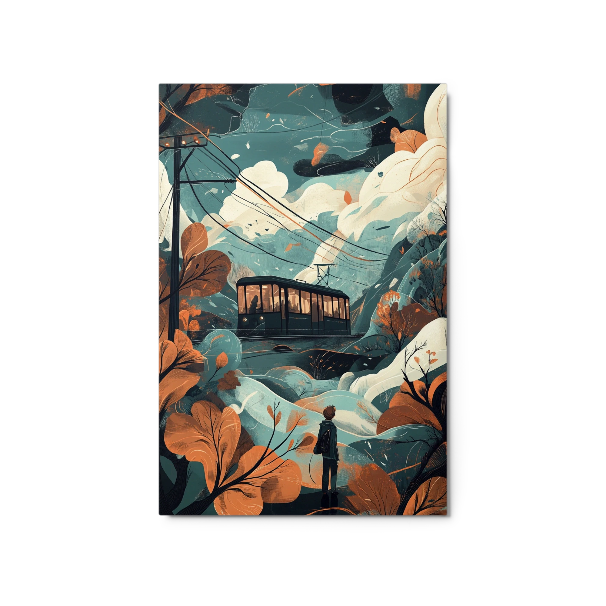 Journey on the Teal Line