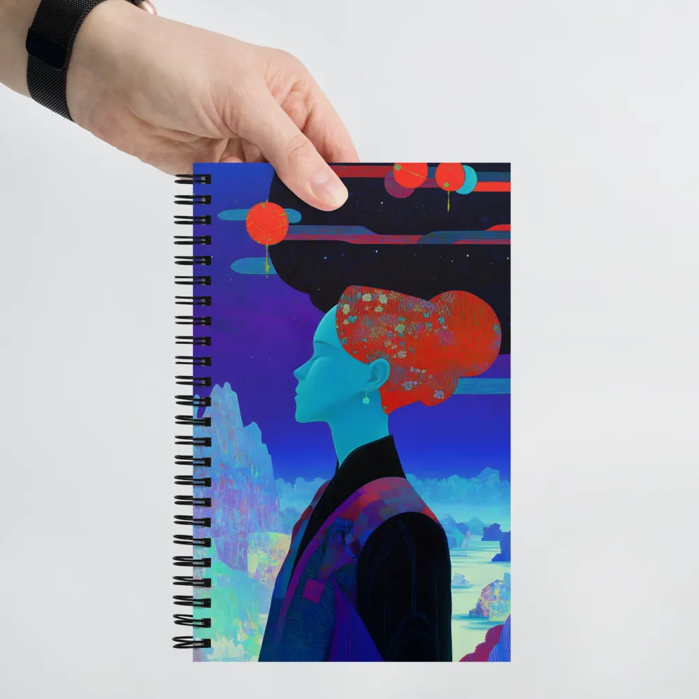 Cosmic Serenity 
 Spiral Notebook | 140 pages