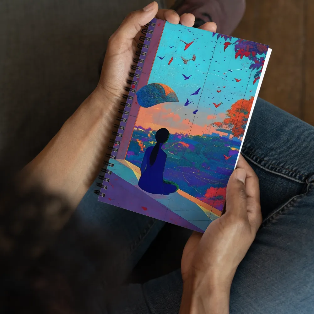 Contemplation of Flight 
 Spiral Notebook | 140 pages