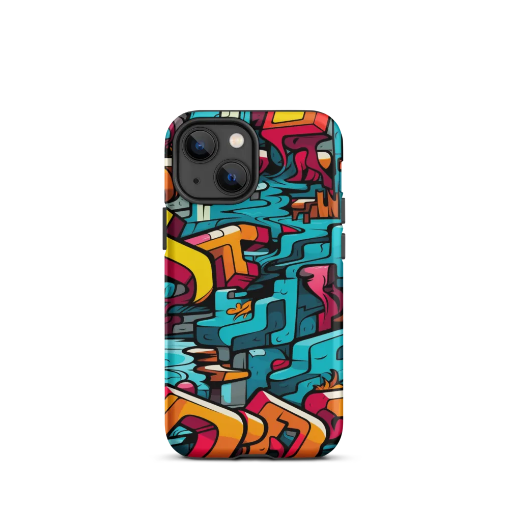 Vibrant Abstract Graffiti Art | Phone Case