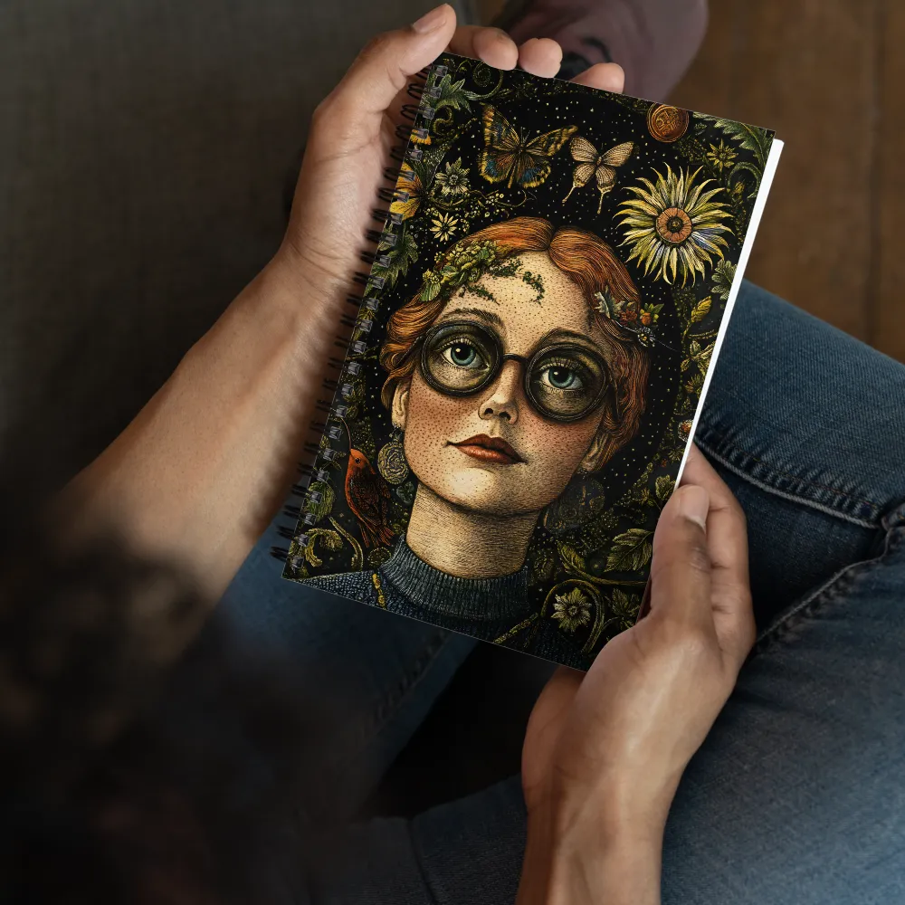 Enchanted Gaze 
 Spiral Notebook | 140 pages