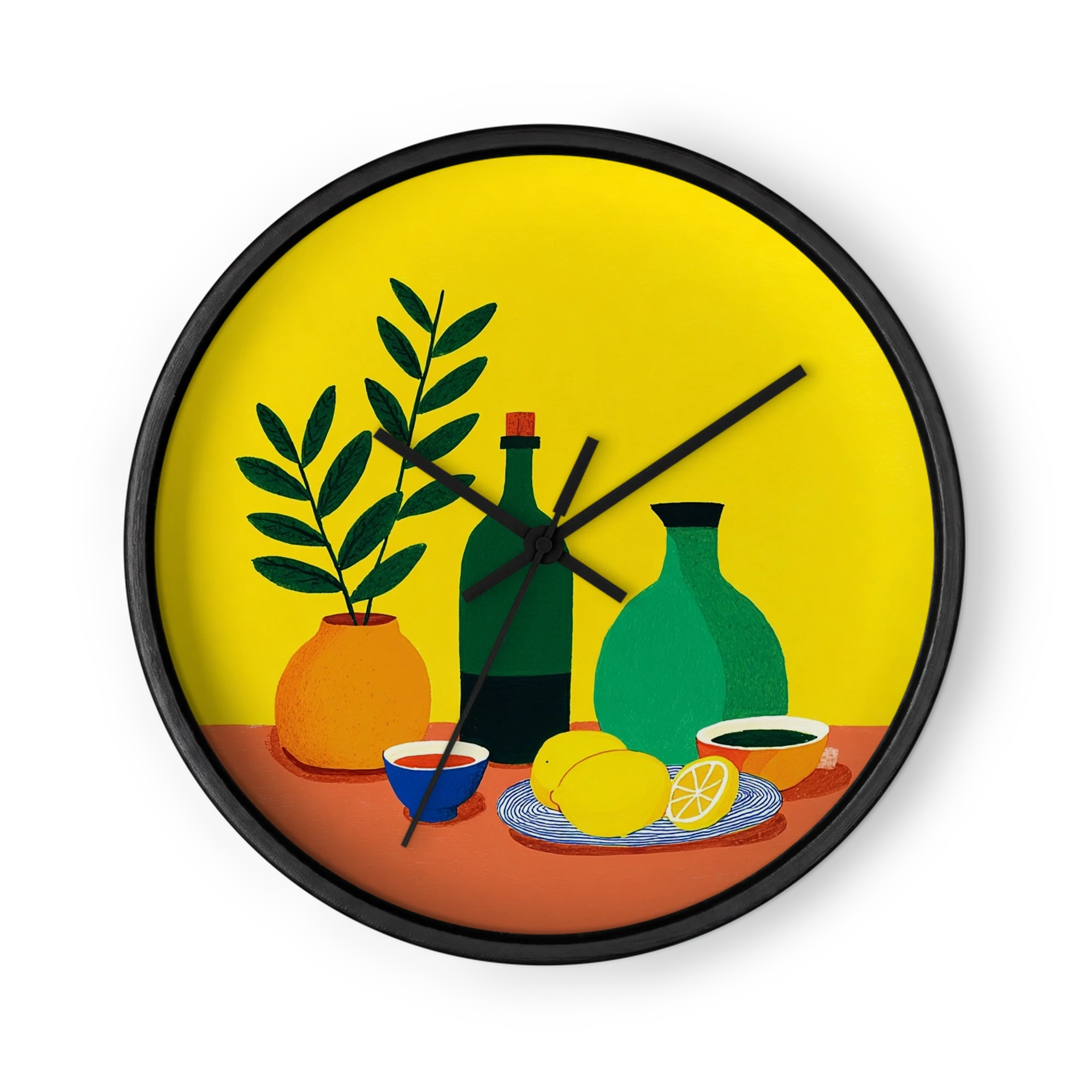Lemons and Green Bottles