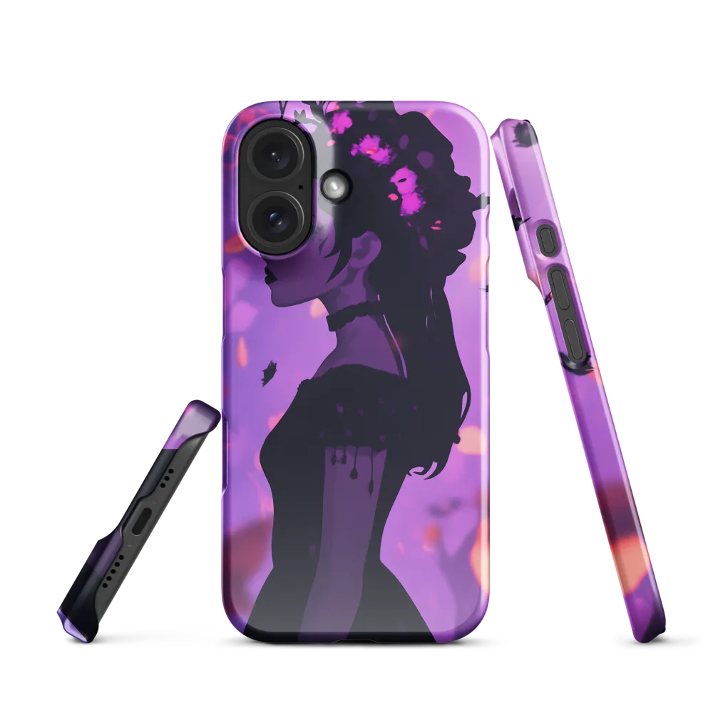 Ethereal Bloom Silhouette 
 Samsung Galaxy S21 Plus | Snap Case