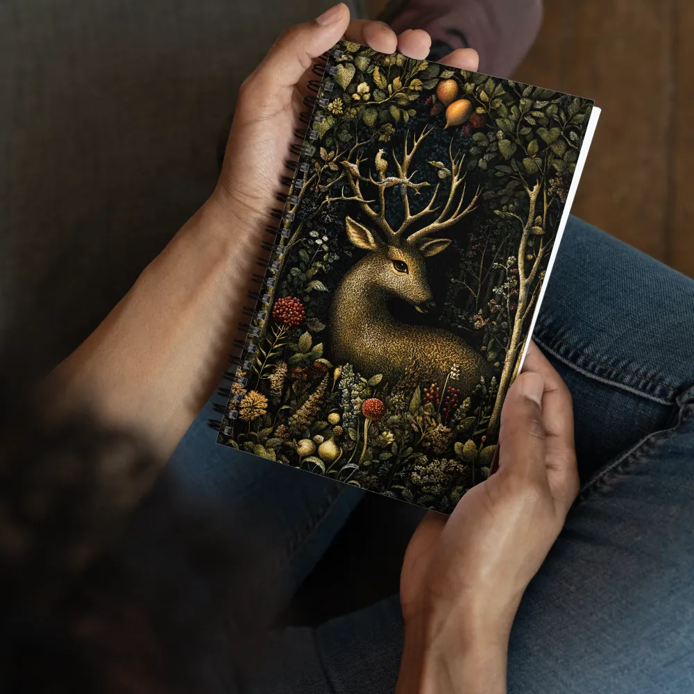 The Deer's Thicket 
 Spiral Notebook | 140 pages