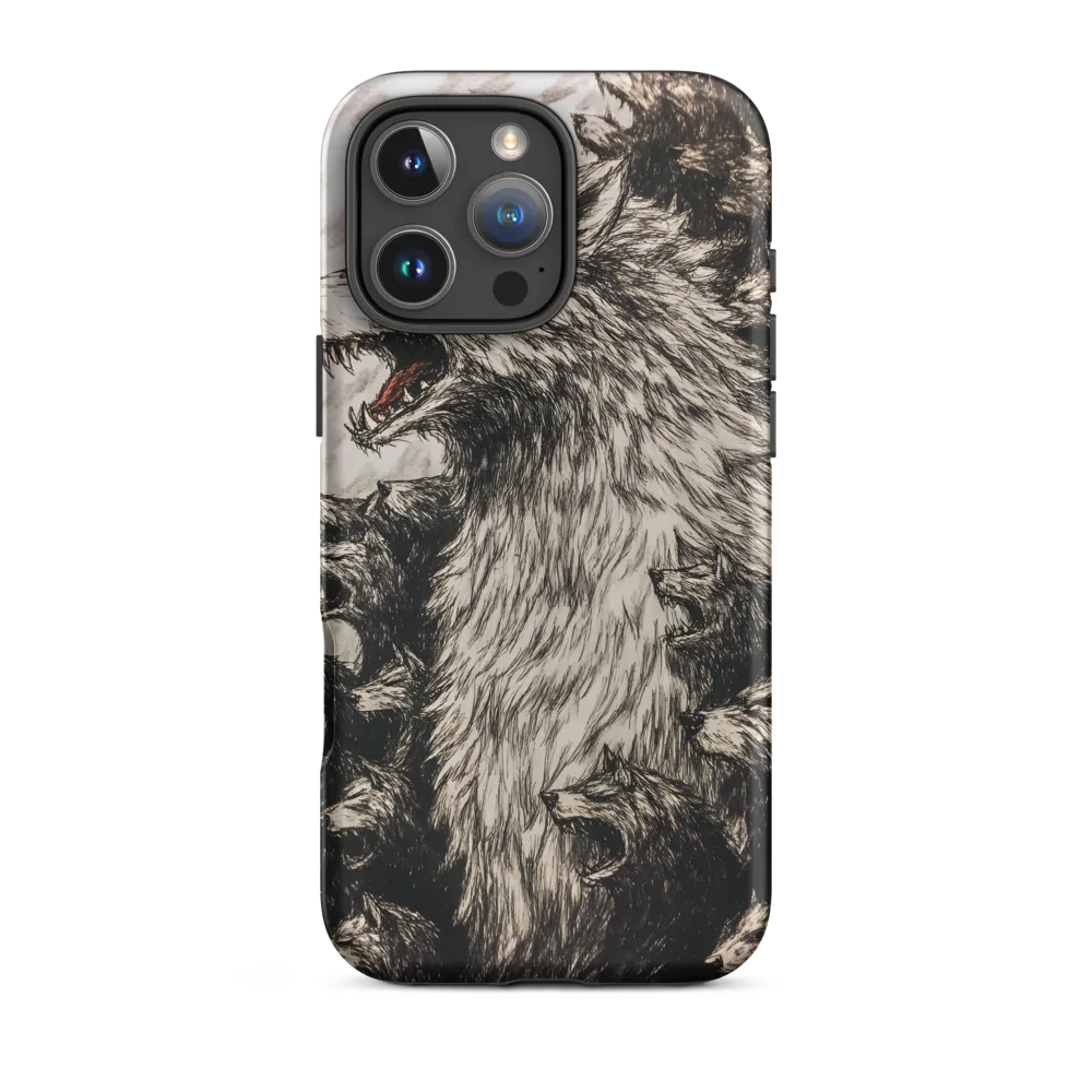 Roaring Wolf Pack | Phone Case