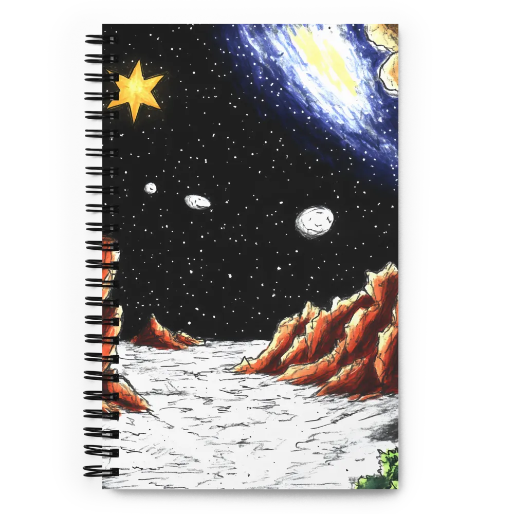 Cosmic Horizon 
 Spiral Notebook | 140 pages