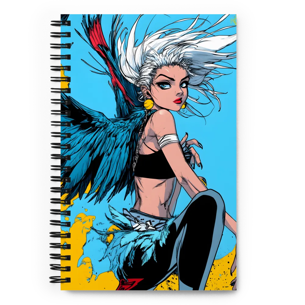 Feathered Grace 
 Spiral Notebook | 140 pages