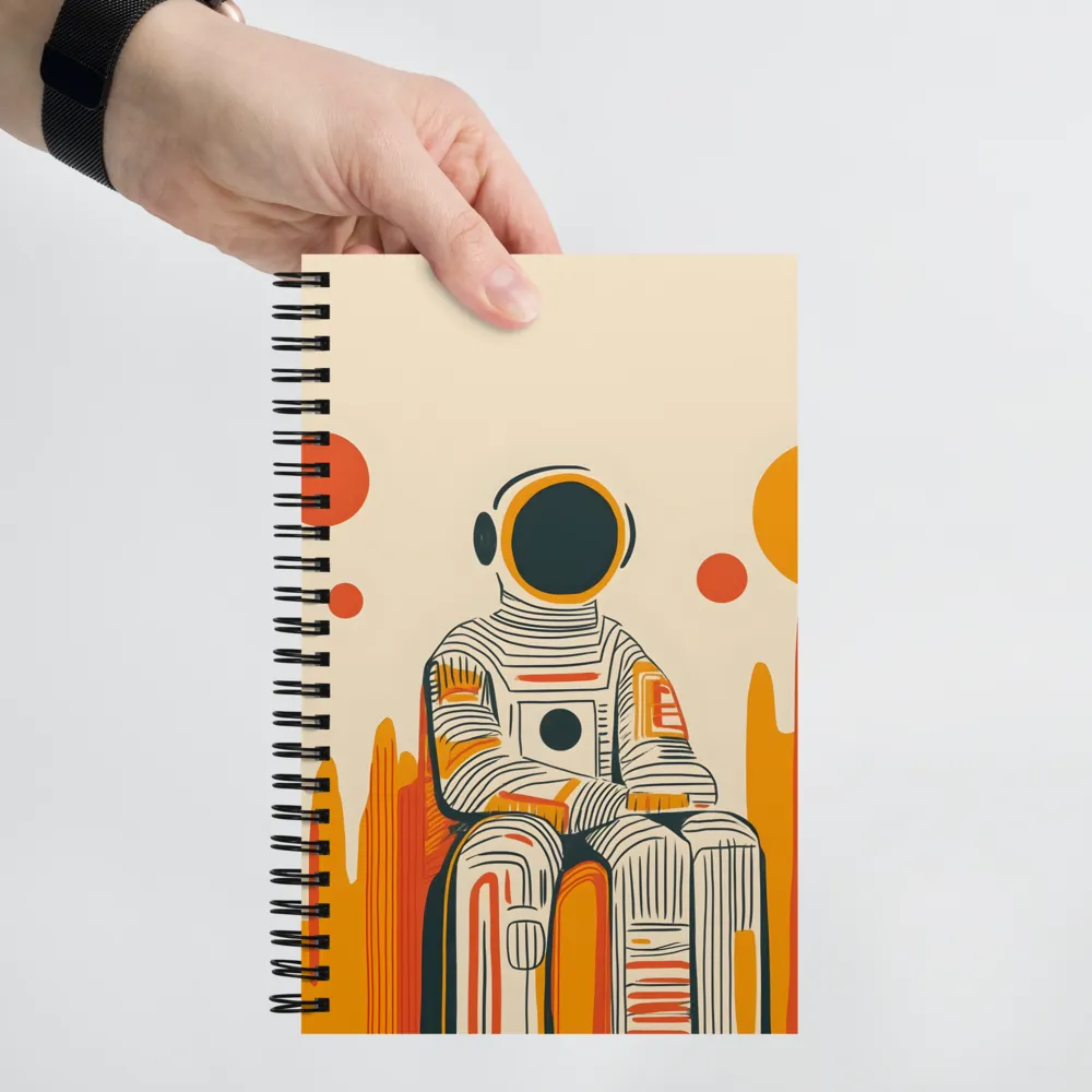 Cosmic Contemplation 
 Spiral Notebook | 140 pages