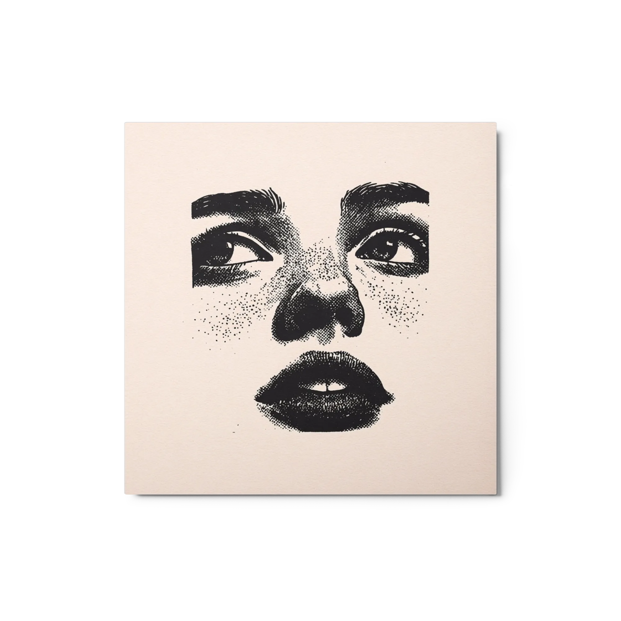 Freckled Upward Gaze