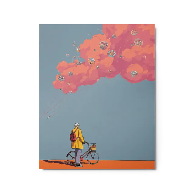 The Dream Cloud Journey | Art Print