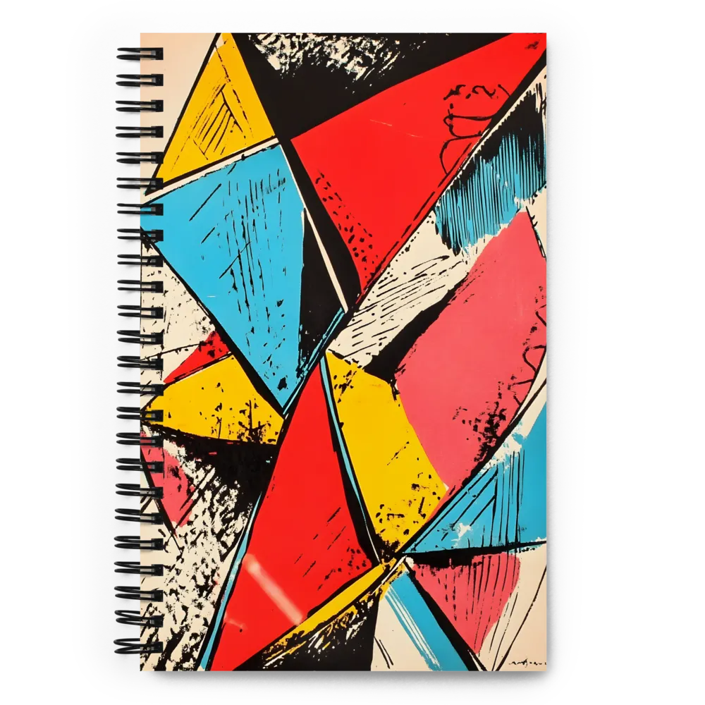 Dynamic Geometric Flux 
 Spiral Notebook | 140 pages