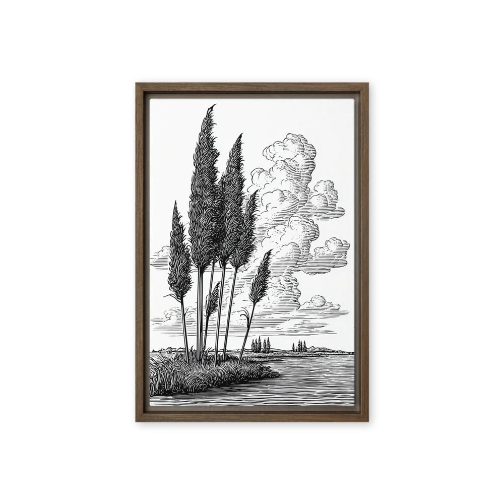 Riverside Reeds | Art Print