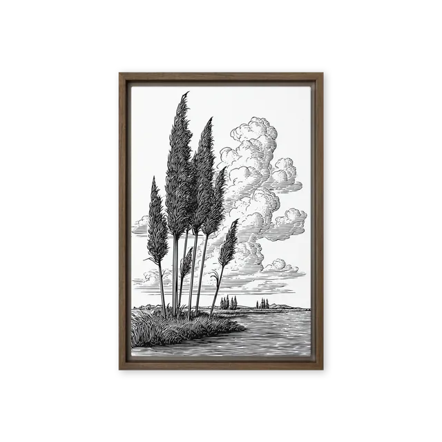 Riverside Reeds | Art Print