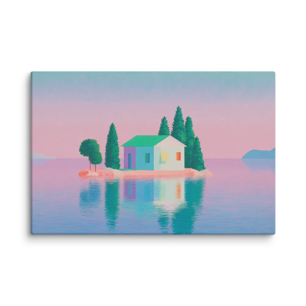A Quiet Refuge in Metaphysical Surrealism — The twilight hour