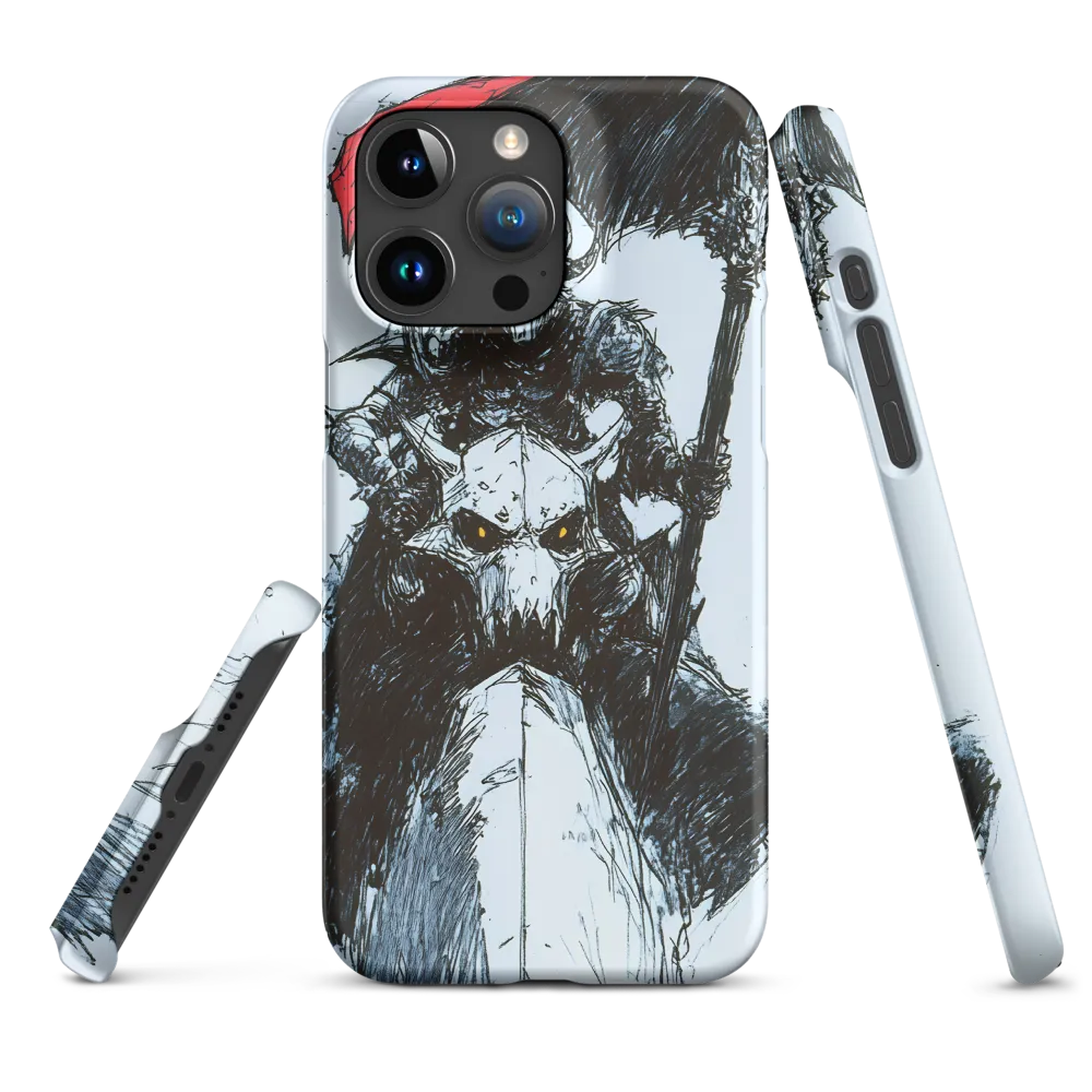 Knight on Skull Horse | Phone Case
