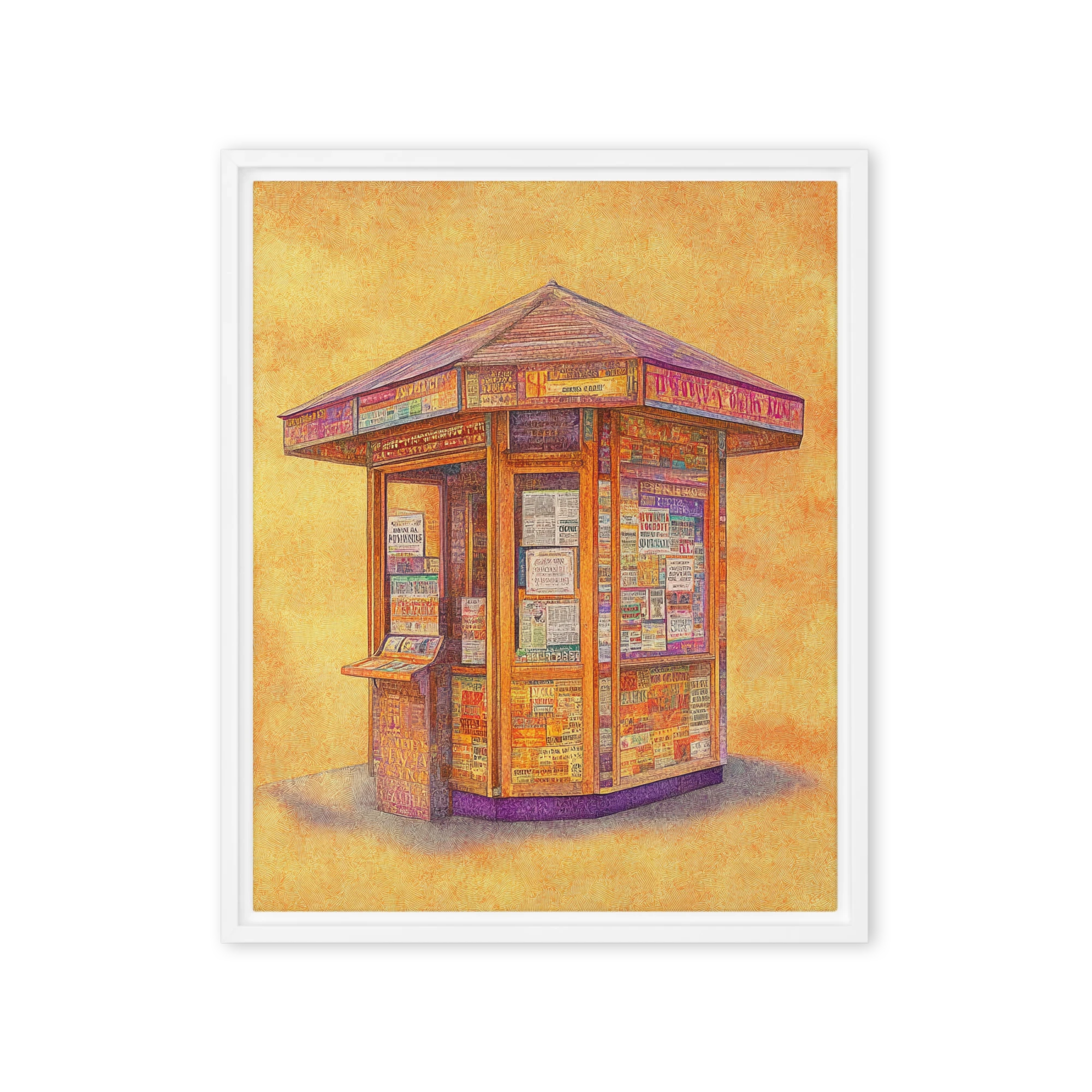 The Gazette Kiosk | Art Print