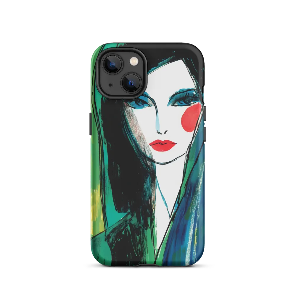 Modern Portrait of a Woman | Phone Case
