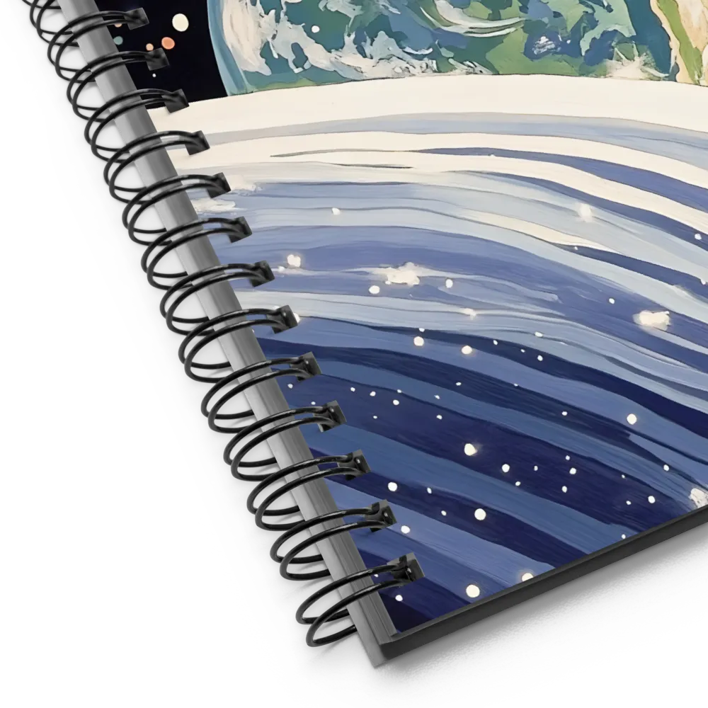 Celestial View: A Surreal Journey Through Space