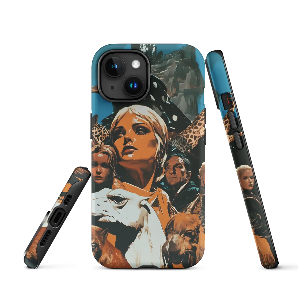 Surreal Animal and Human Composition | Phone Case
