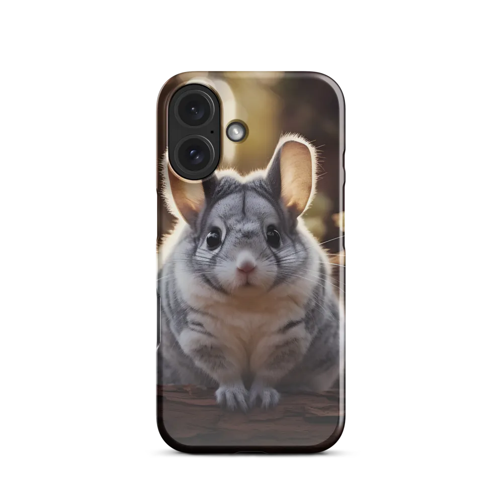 Curious Chinchilla in the Forest