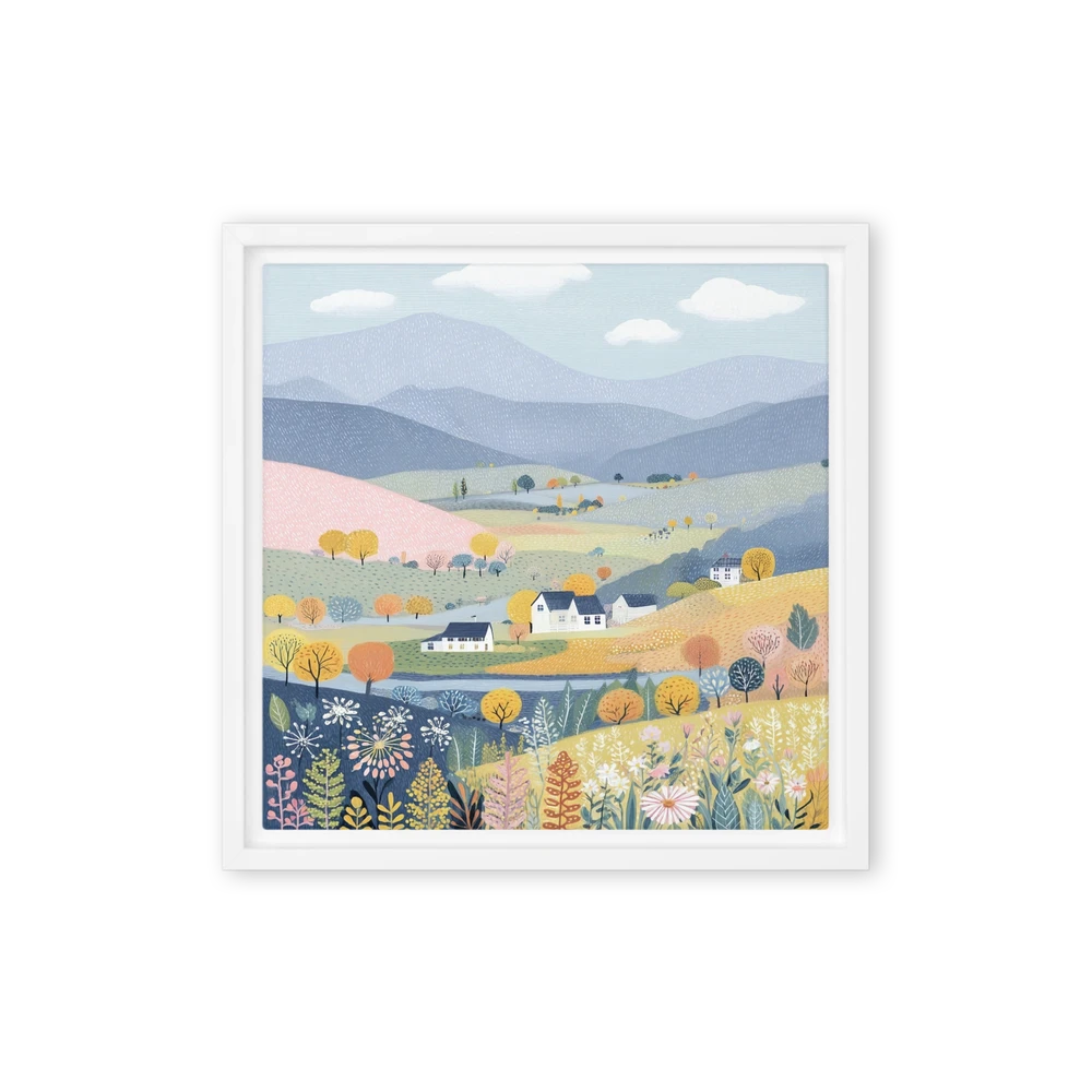 Valley in Bloom | Art Print