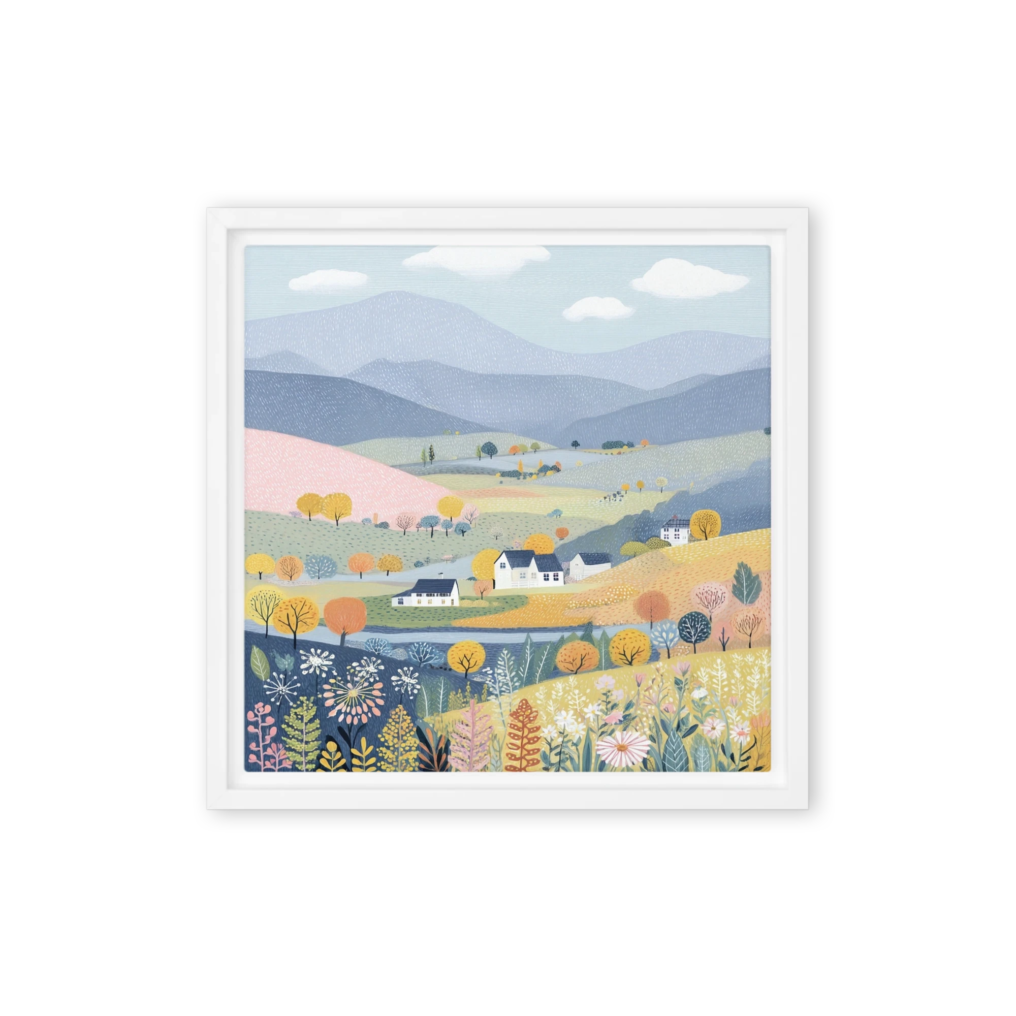 Valley in Bloom | Art Print