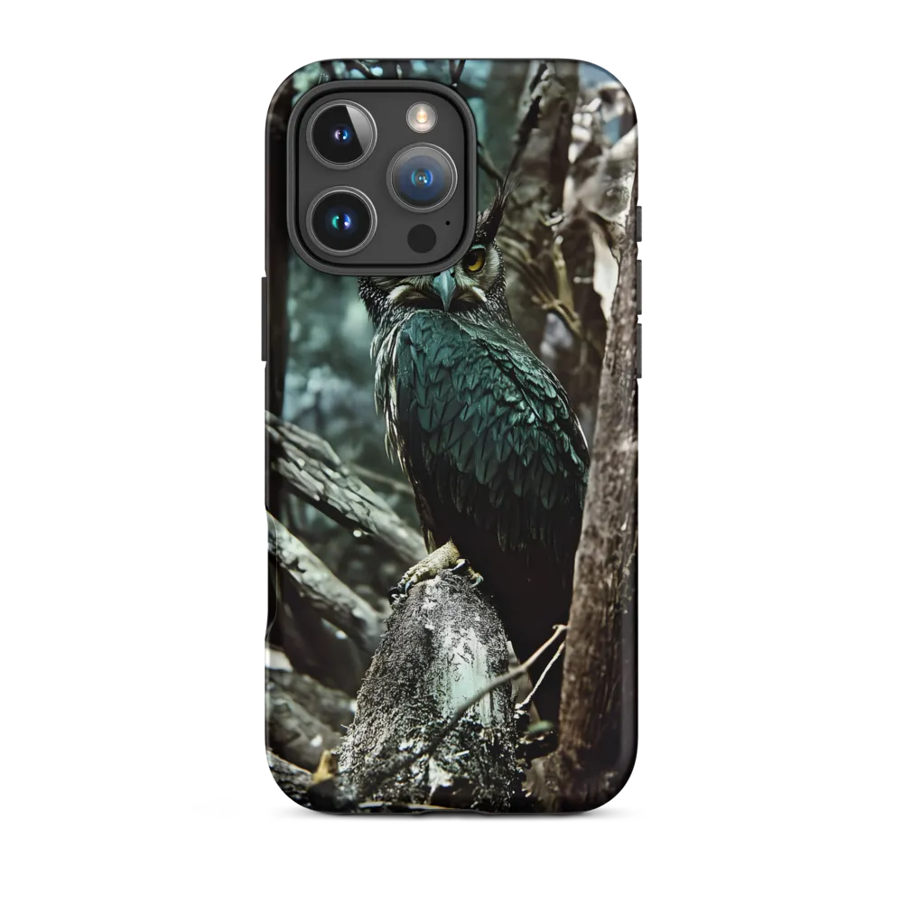 Realistic Owl in Forest | Phone Case