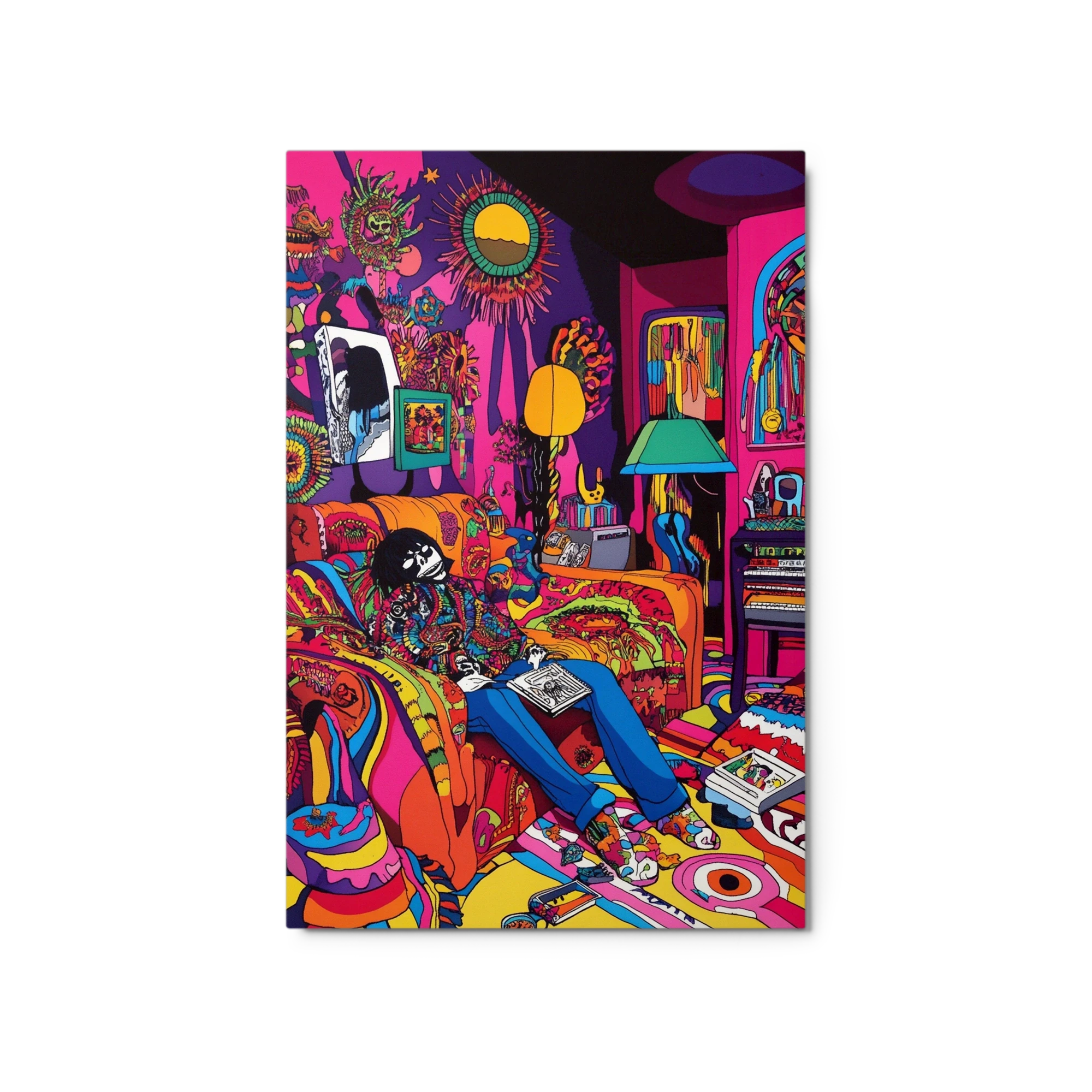 Psychedelic Interior Illustration