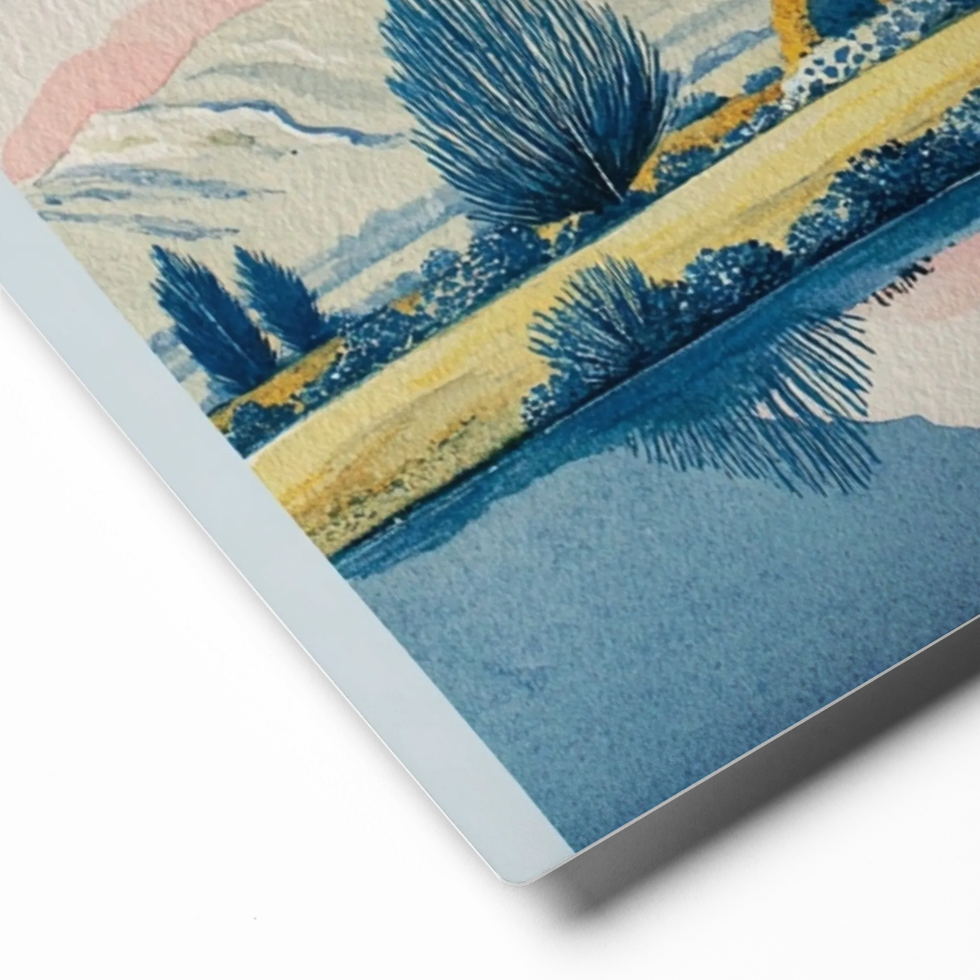 Serene Lake Horizon | Art Print