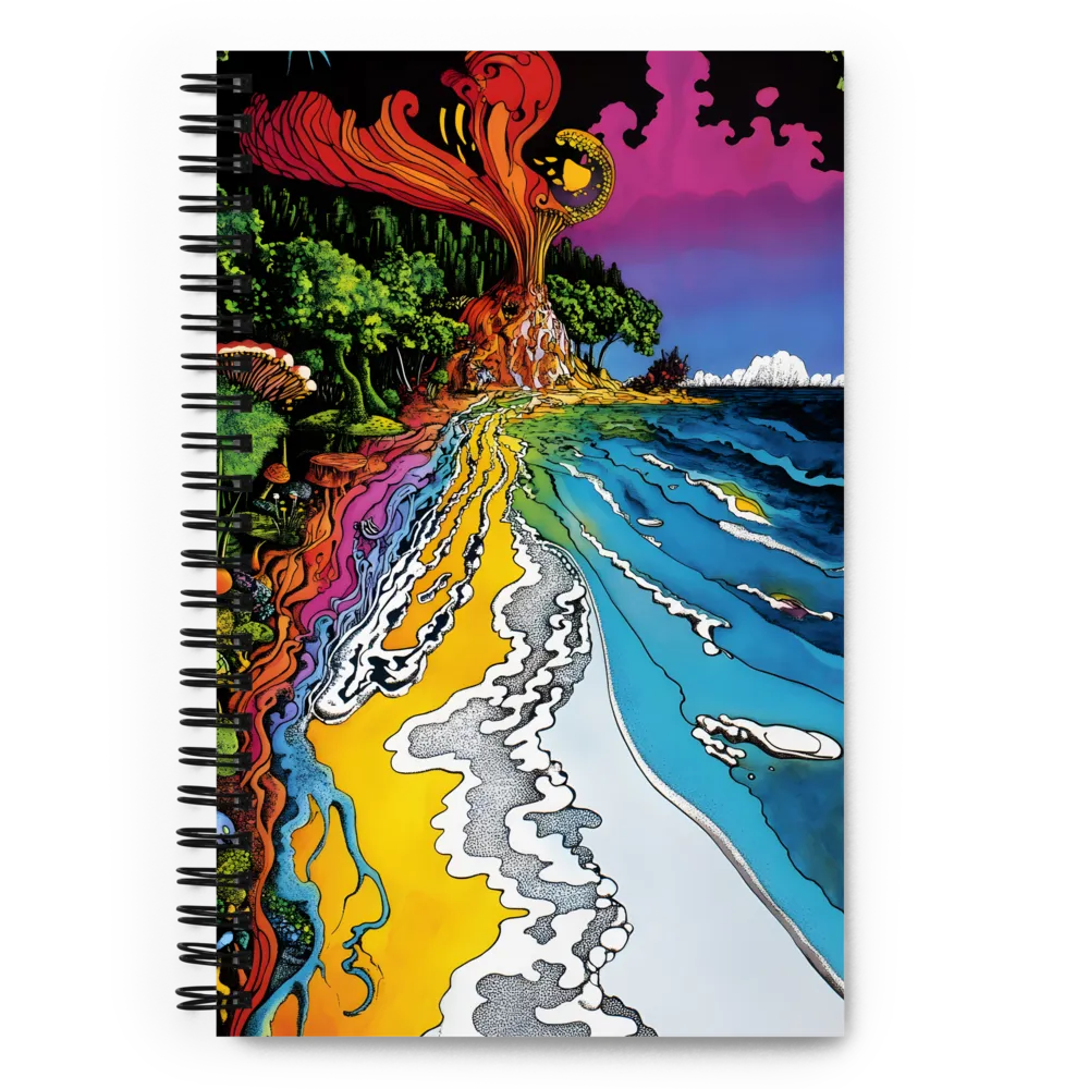 Ethereal Flow: A Psychedelic Landscape