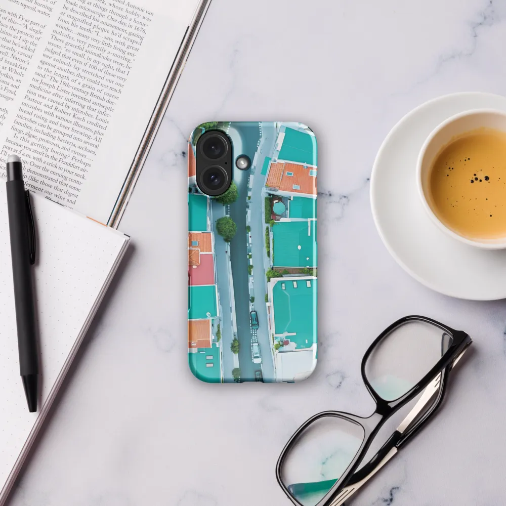Over the Teal Rooftops 
 iPhone 16 | MagSafe® Tough Case