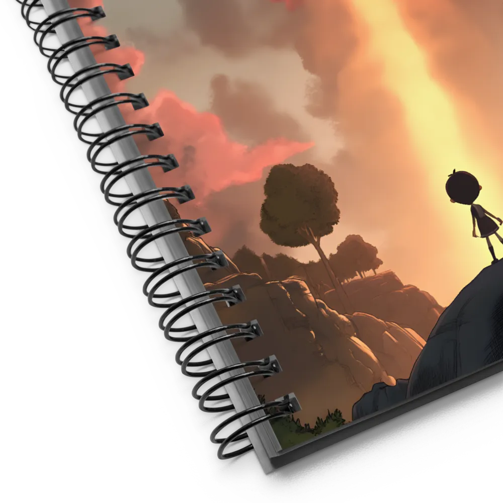 Wonder Beneath the Stars | Spiral Notebook