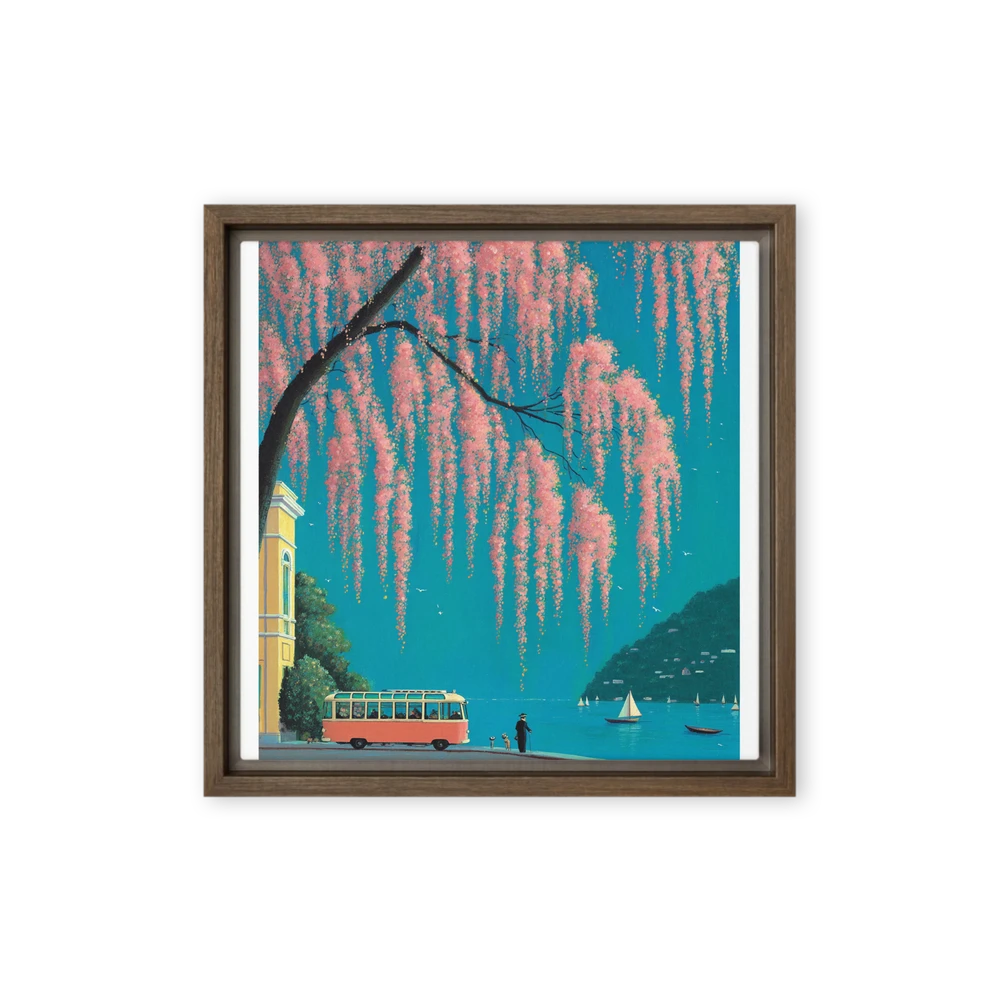 Coastal Blossom Serenity | Art Print