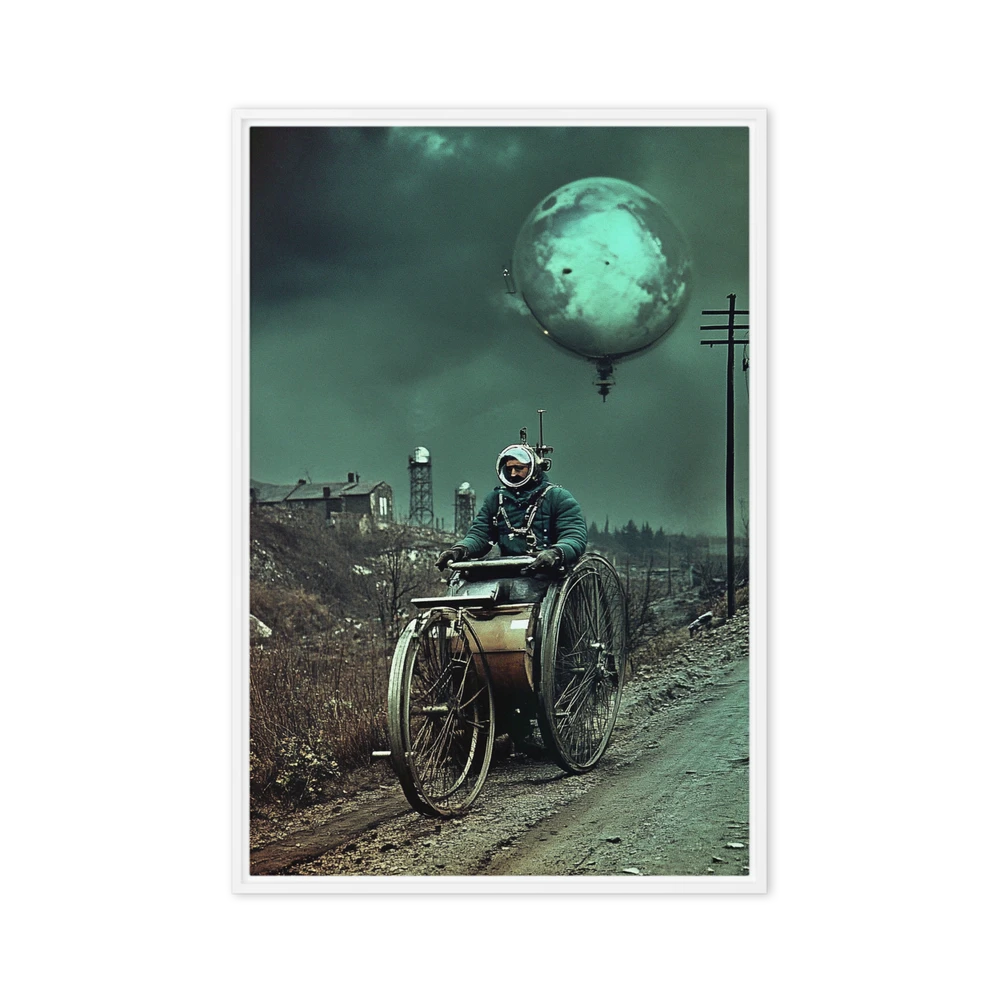 The Lunar Voyager's Desolation | Art Print