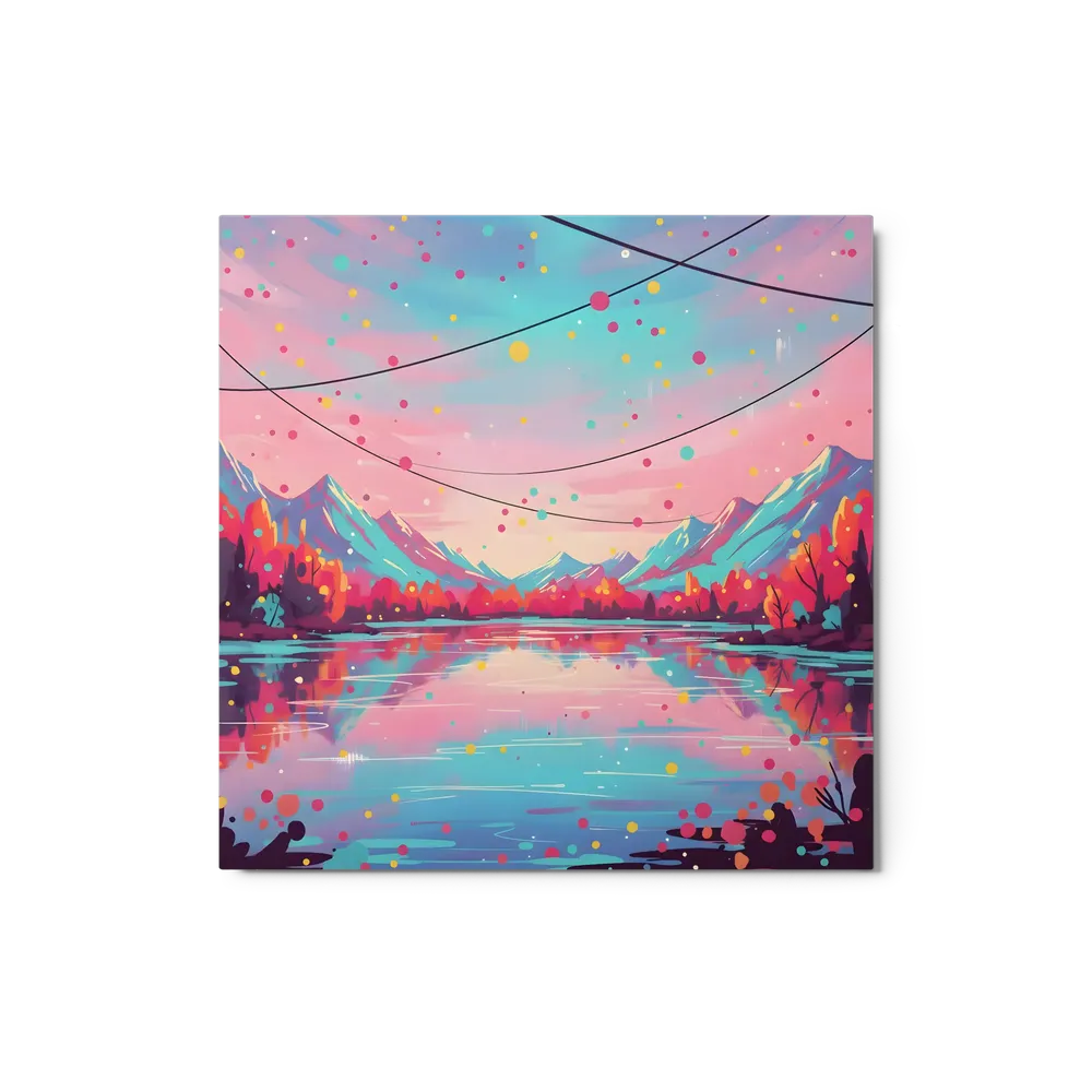 Vibrant Dreamscape Reflection | Art Print