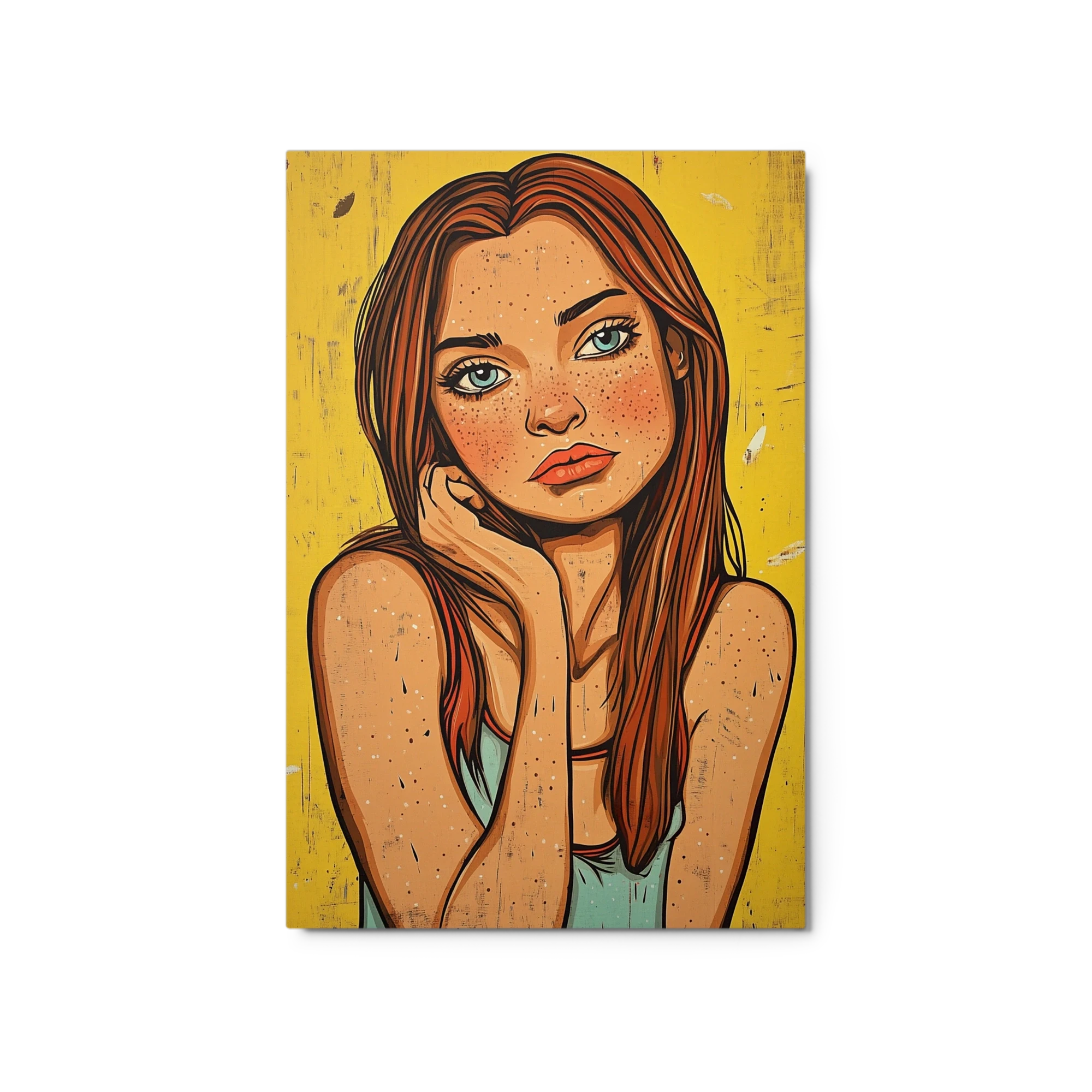 Pop Art Portrait of a Girl