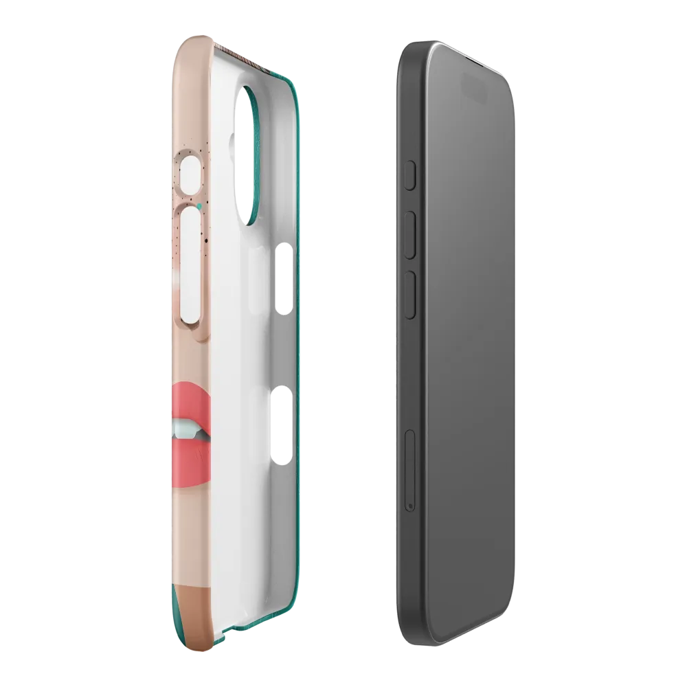 Teal Gaze 
 iPhone 13 | Snap Case