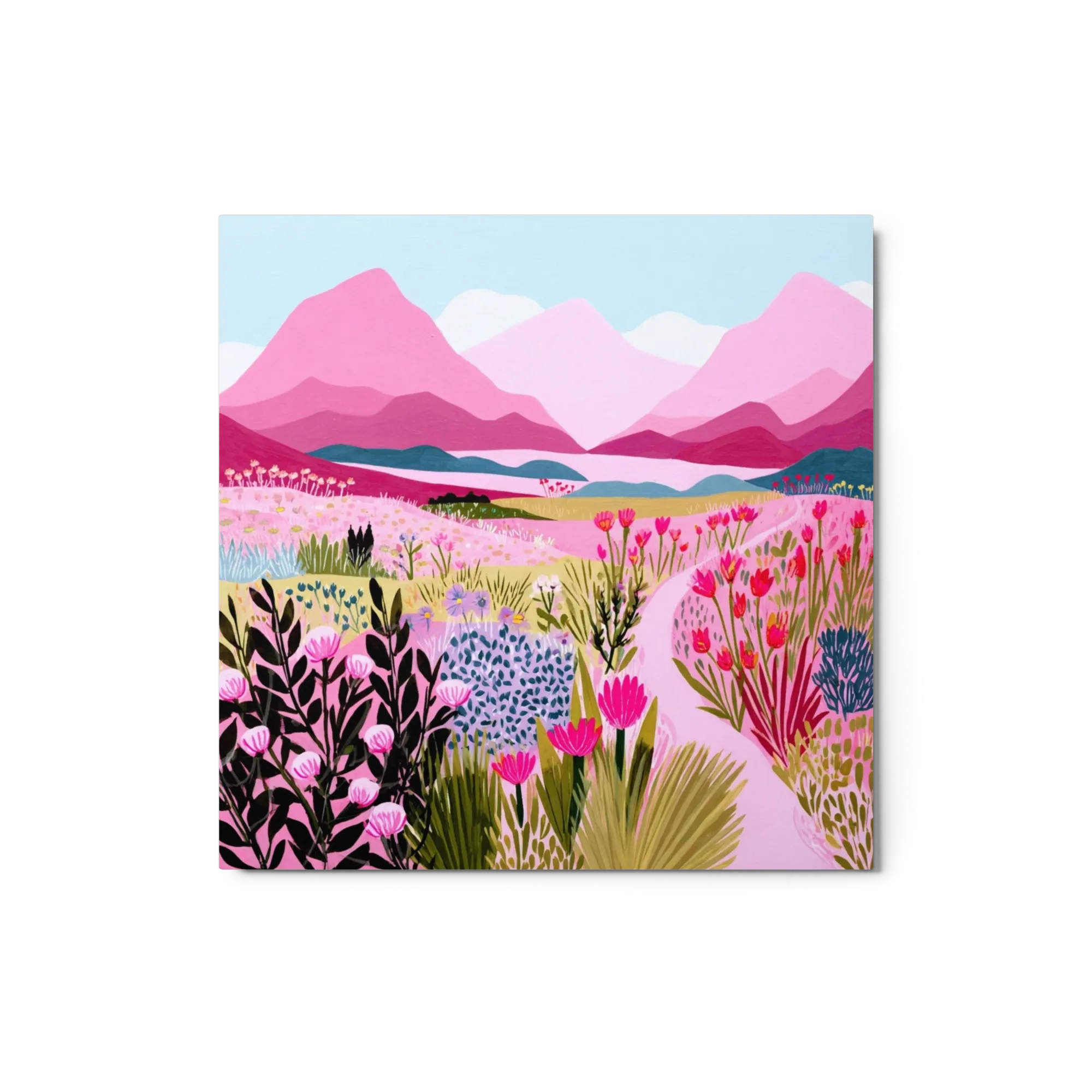 Path to Pink Peak
